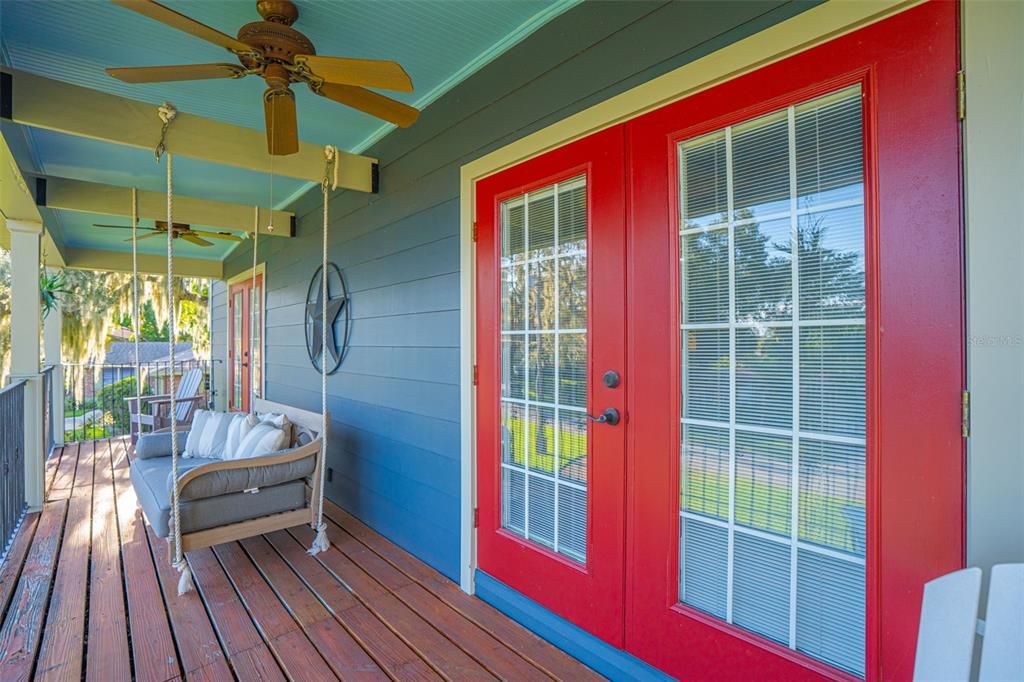 Exterior, Wood Texture Flooring