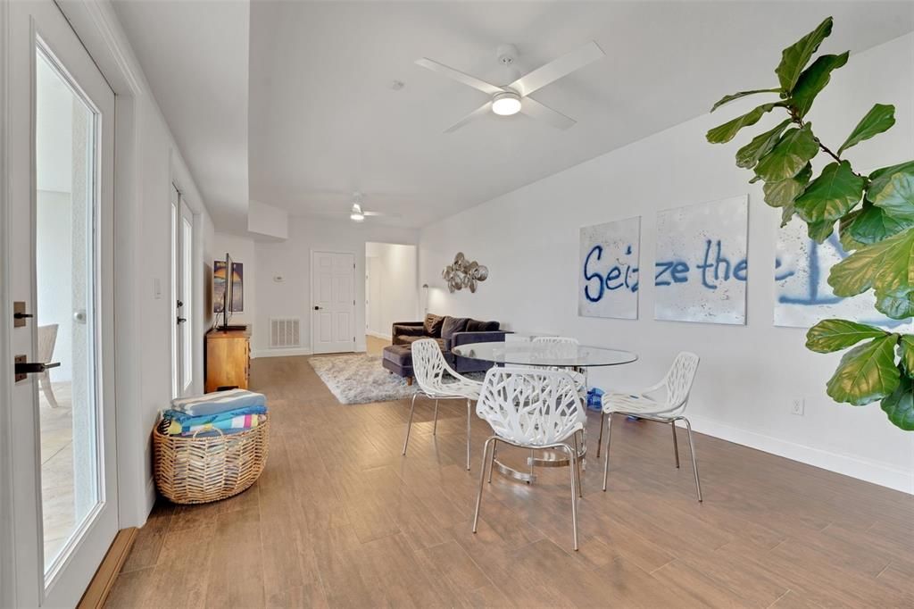 Dining room, Interior, Living room, Wood Texture Flooring