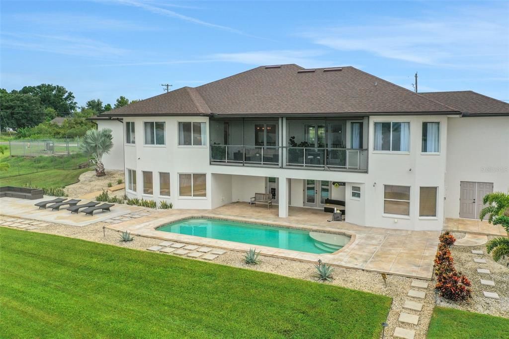 Backyard, Exterior, Pool