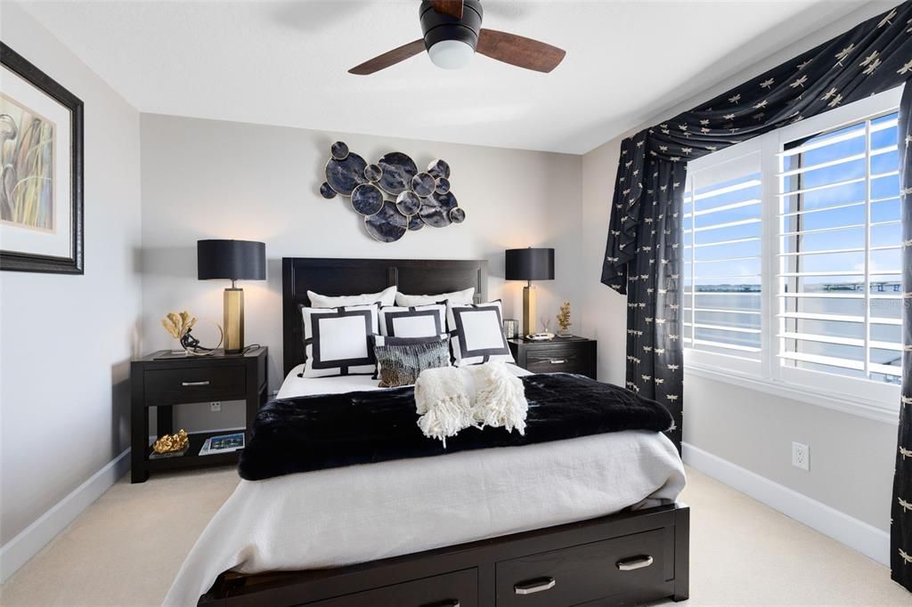 Bedroom, Interior, Water