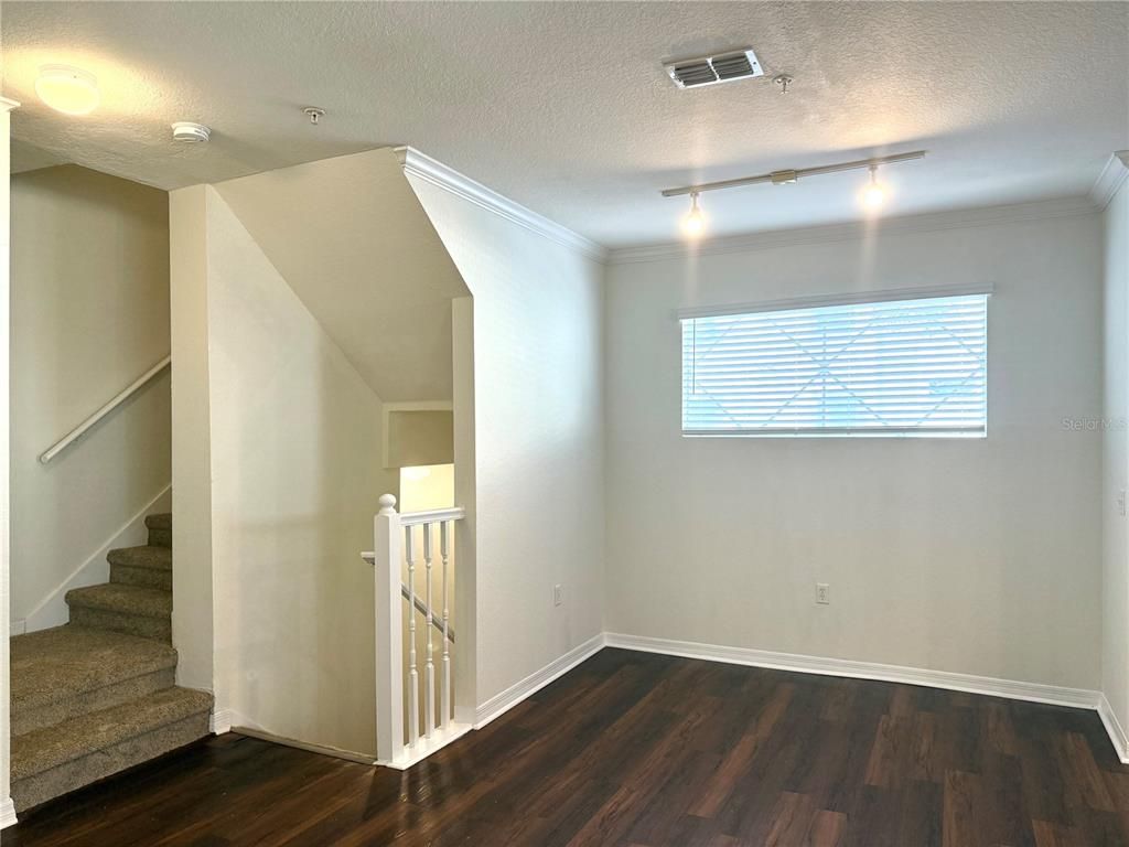 Empty room, Interior, Wood Texture Flooring