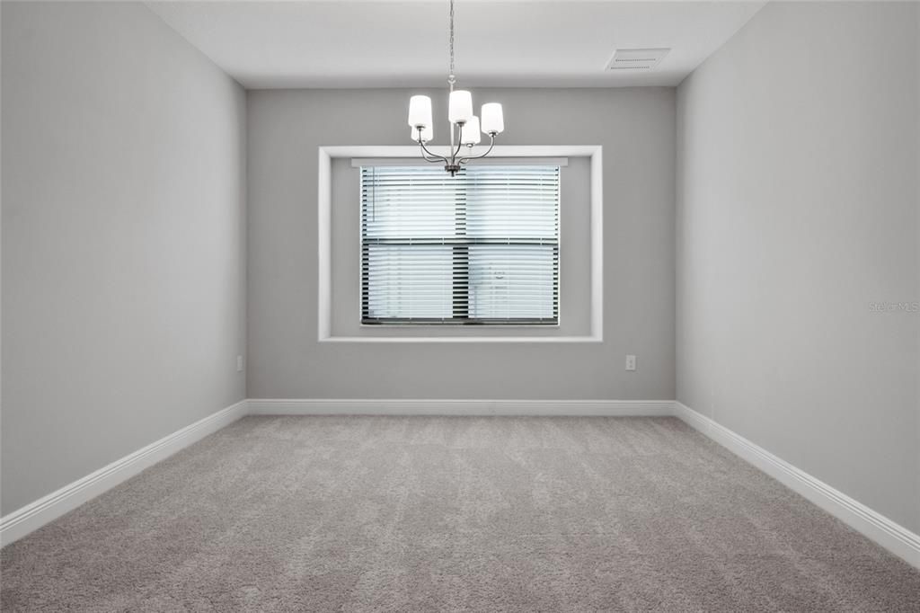 Chandelier, Empty room, Interior