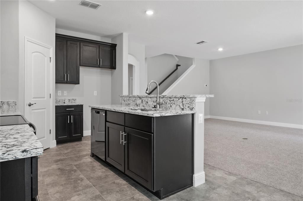 Interior, Kitchen, Recessed Lighting