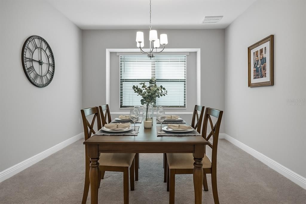 Chandelier, Dining room, Interior