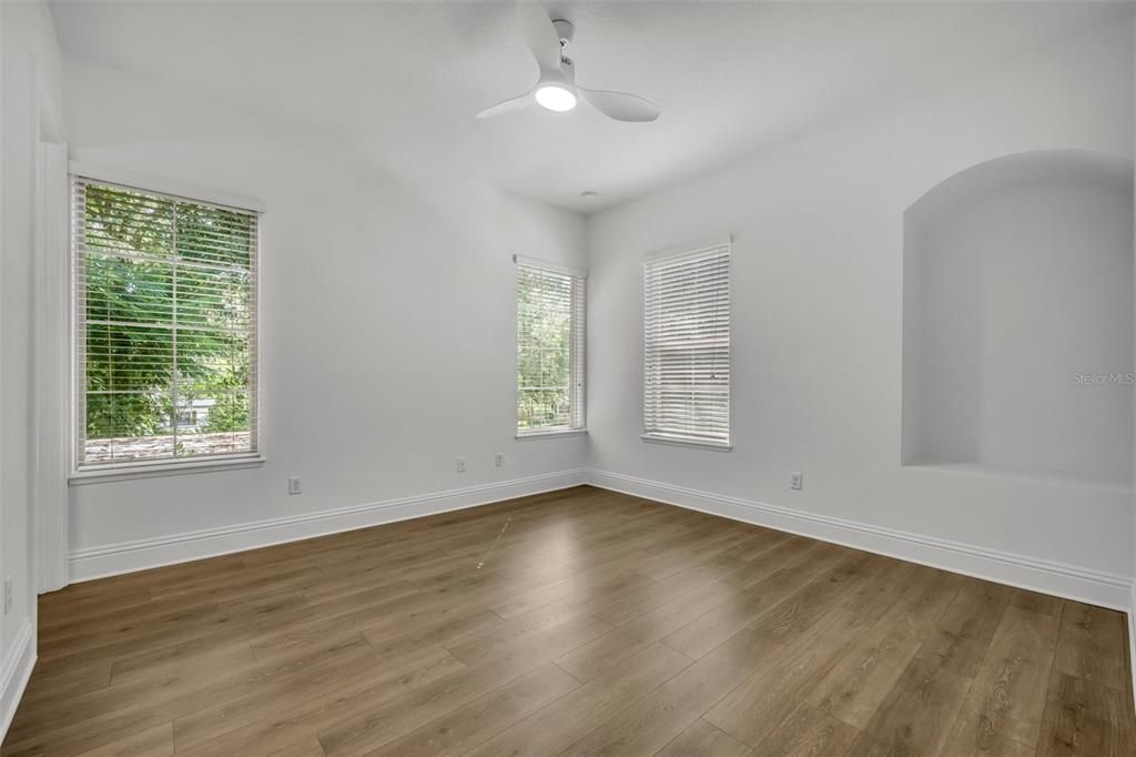 Empty room, Interior, Wood Texture Flooring