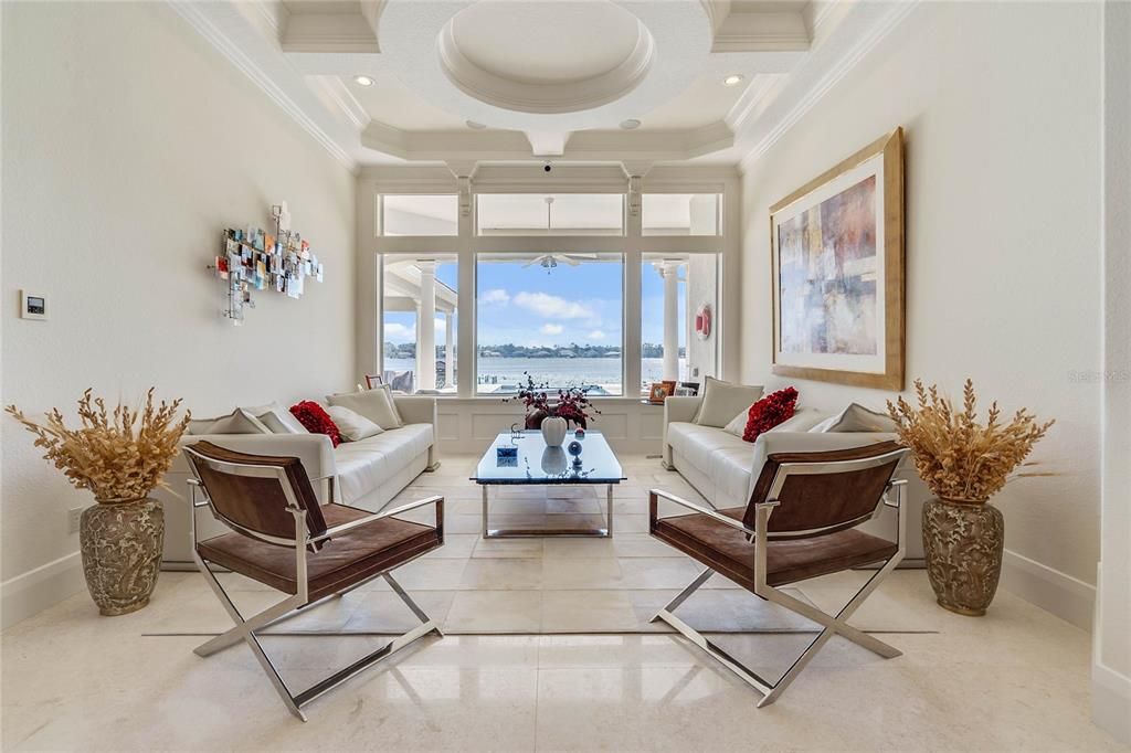 Interior, Living room, Recessed Lighting, Water