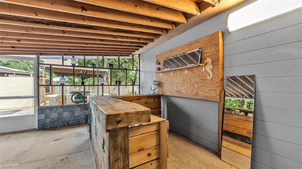 Interior, Wooden Beams