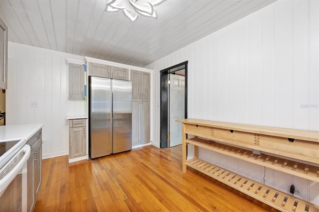 Elevator, Interior, Stainless Steel Appliances, Wood Texture Flooring
