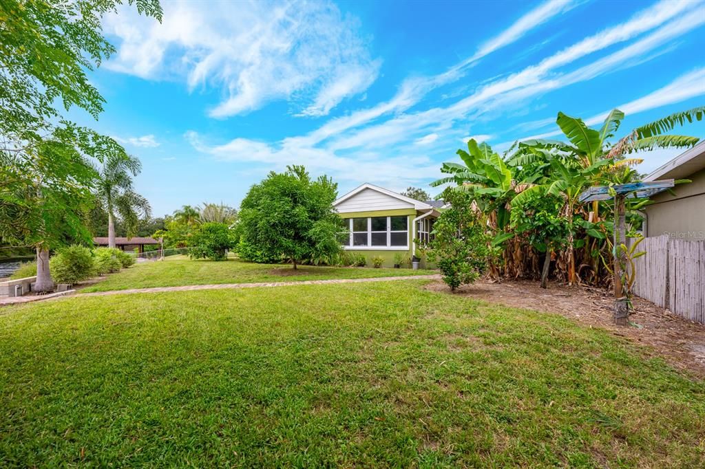 Backyard, Exterior