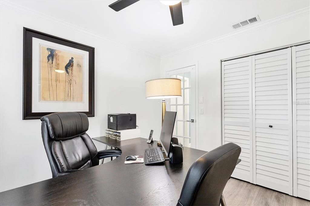 Home Office, Interior, Wood Texture Flooring