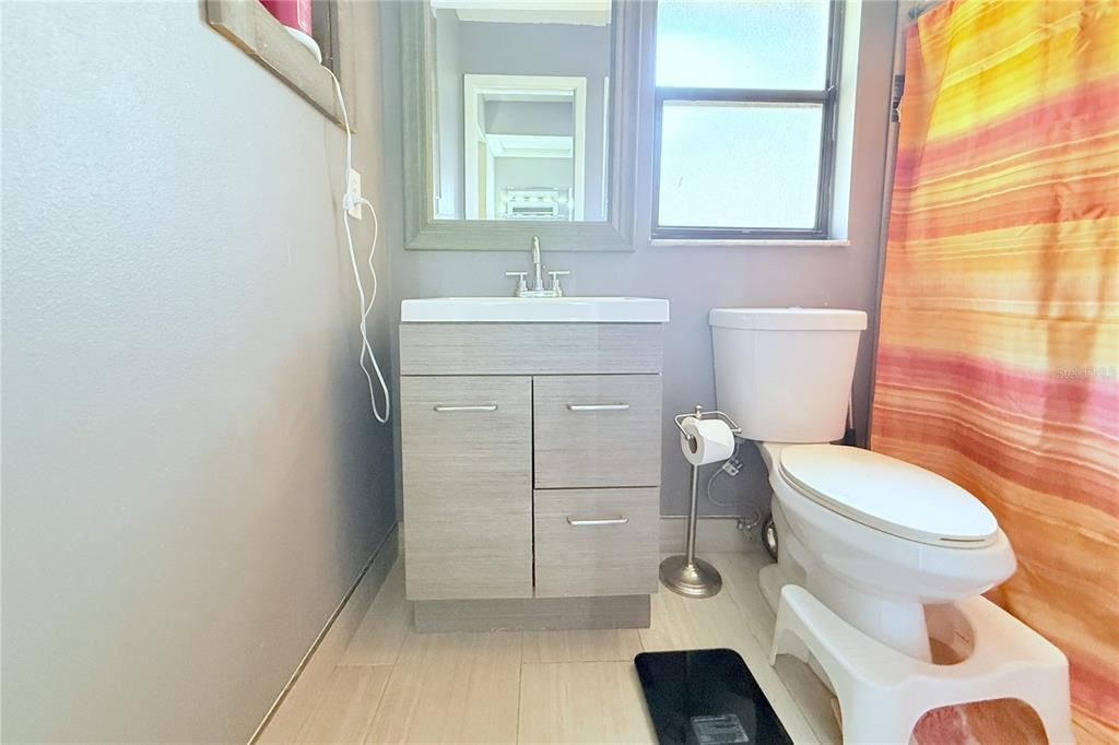 Bathroom, Interior, Wood Texture Flooring