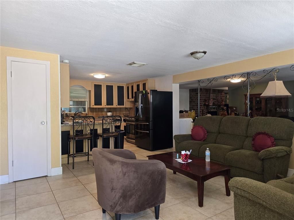 Interior, Kitchen, Living room