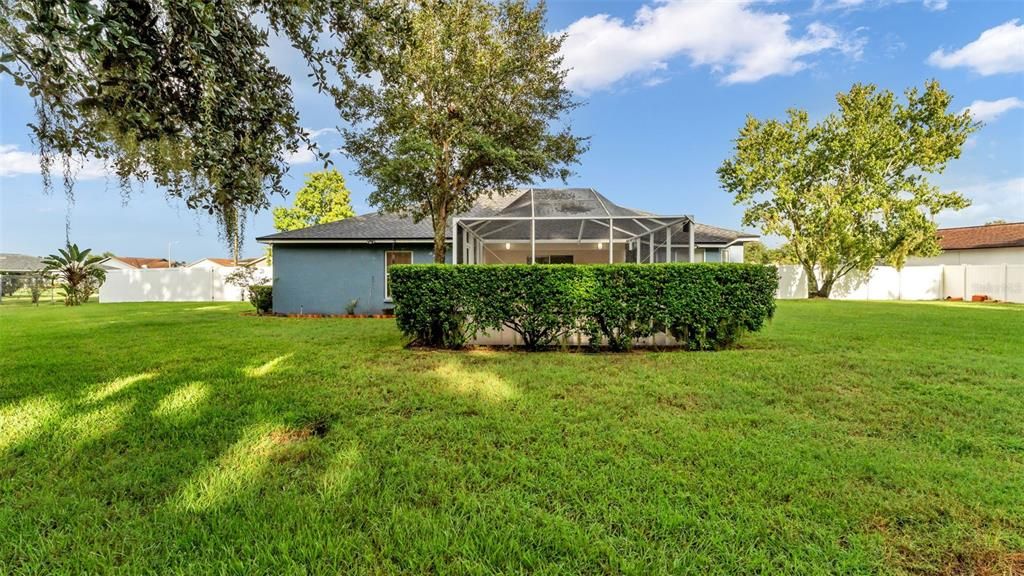 Backyard, Exterior