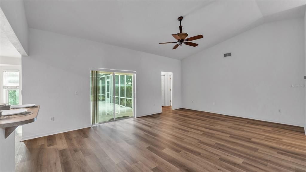 Empty room, Interior, Wood Texture Flooring