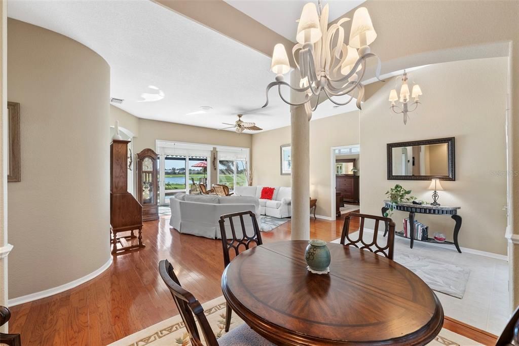 Chandelier, Dining room, Interior, Living room, Wood Texture Flooring