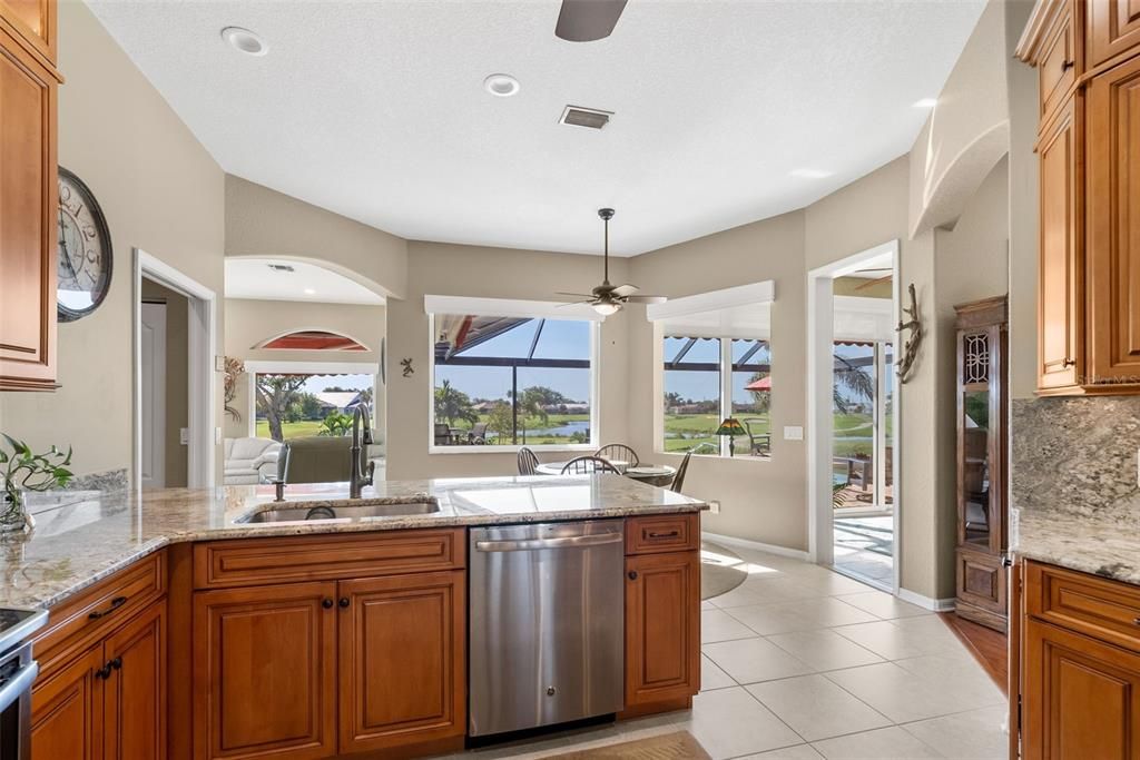 Interior, Kitchen, Recessed Lighting