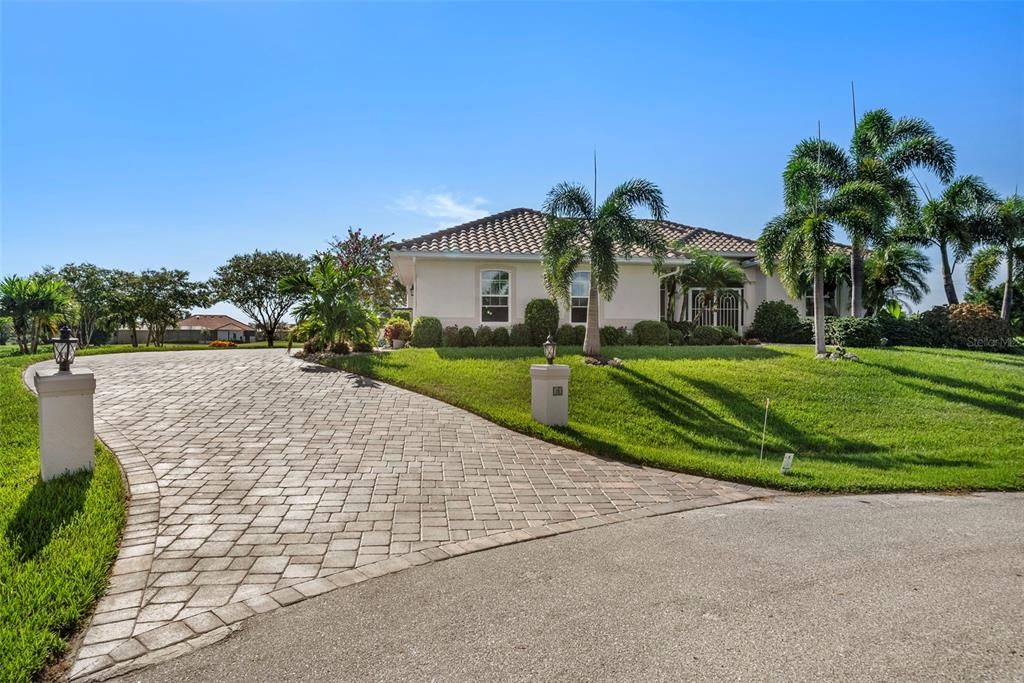 Backyard, Exterior, Facade, Mediterranean