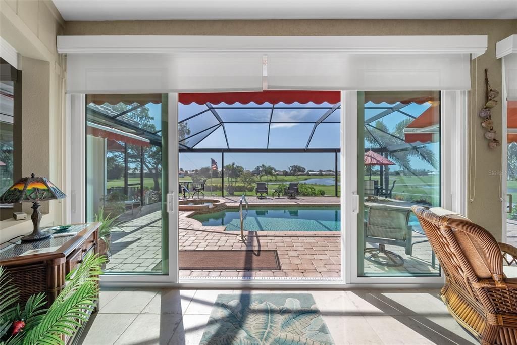 Glass Ceilings, Interior, Sun Room, Water