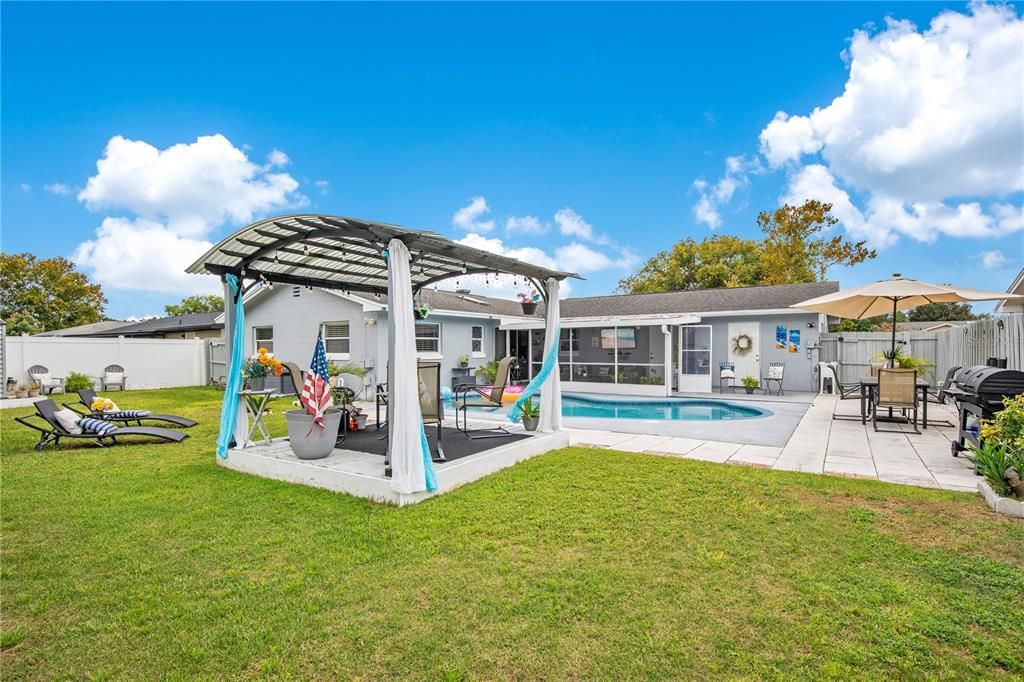 Backyard, Exterior, Pool