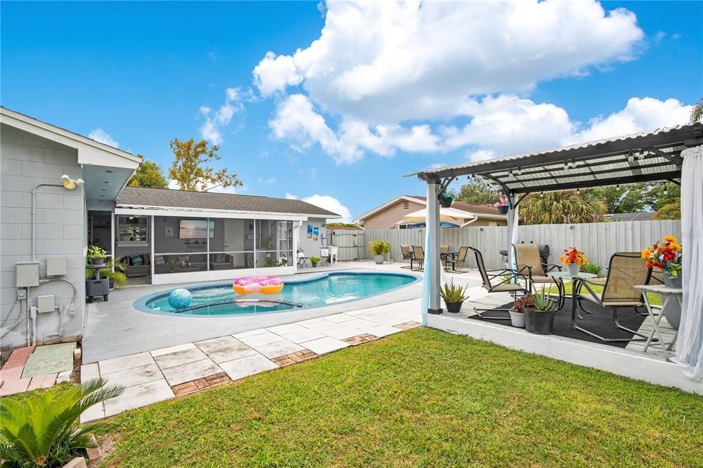 Backyard, Exterior, Pool