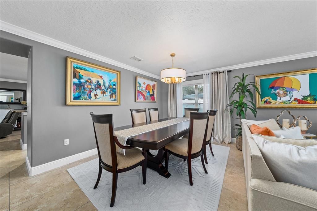 Dining room, Interior