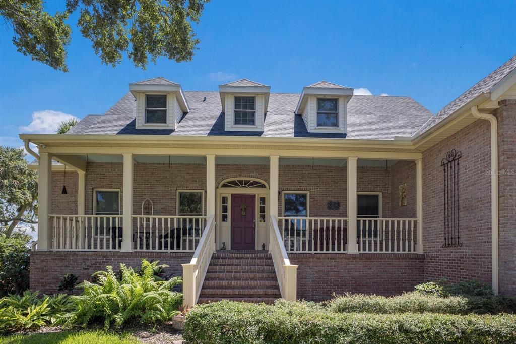 Exterior, Facade, Brick Facade, Cape Cod