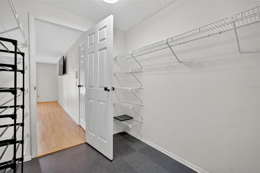 Interior, Walk-in Closets, Wood Texture Flooring