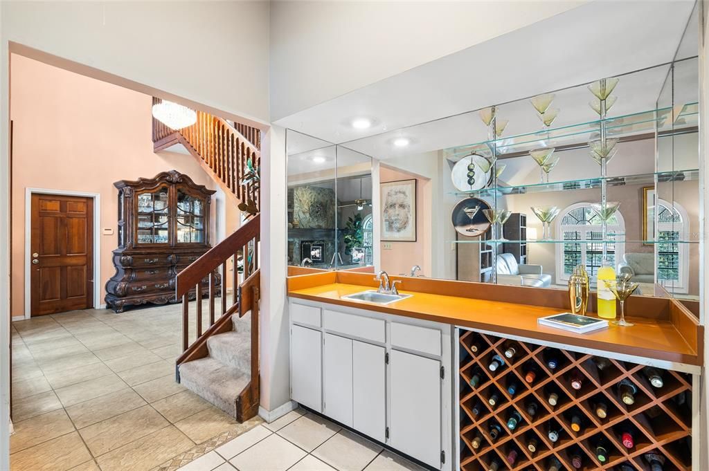 Interior, Recessed Lighting, Wine Storage