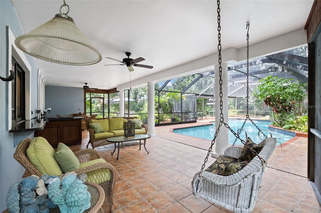 Glass Ceilings, Interior, Pool, Sun Room