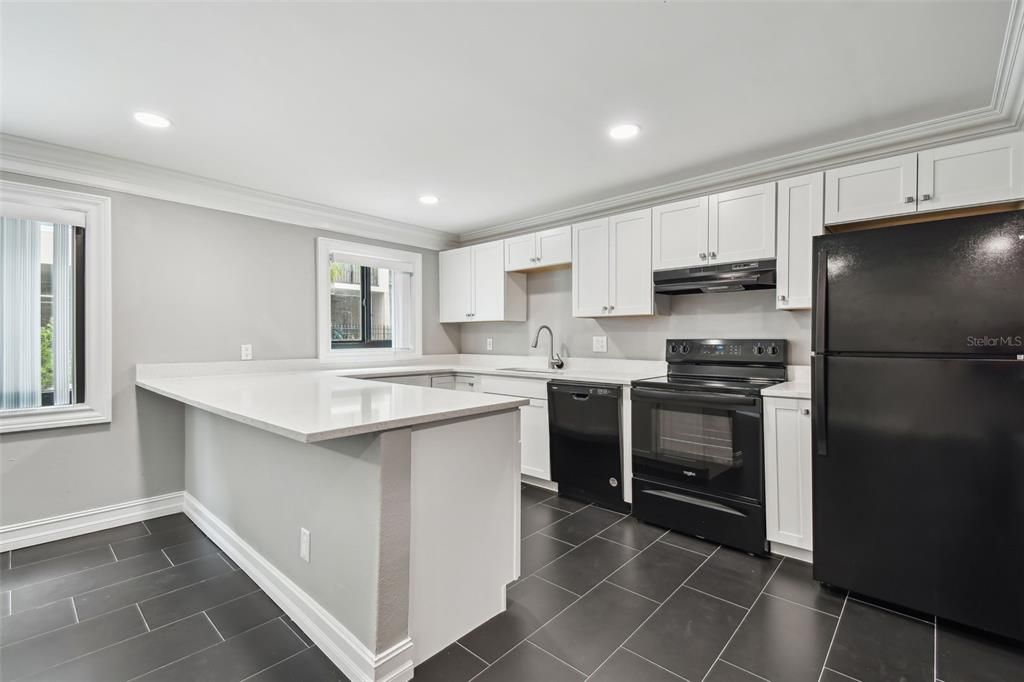 Interior, Kitchen, Recessed Lighting