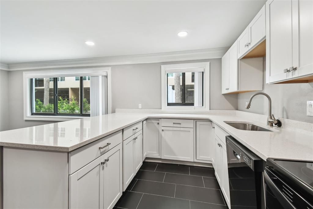 Interior, Kitchen, Recessed Lighting