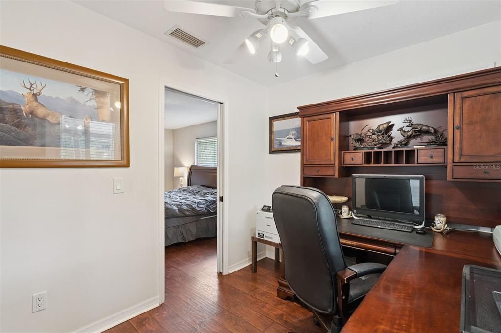 Bedroom, Home Office, Interior, Wood Texture Flooring