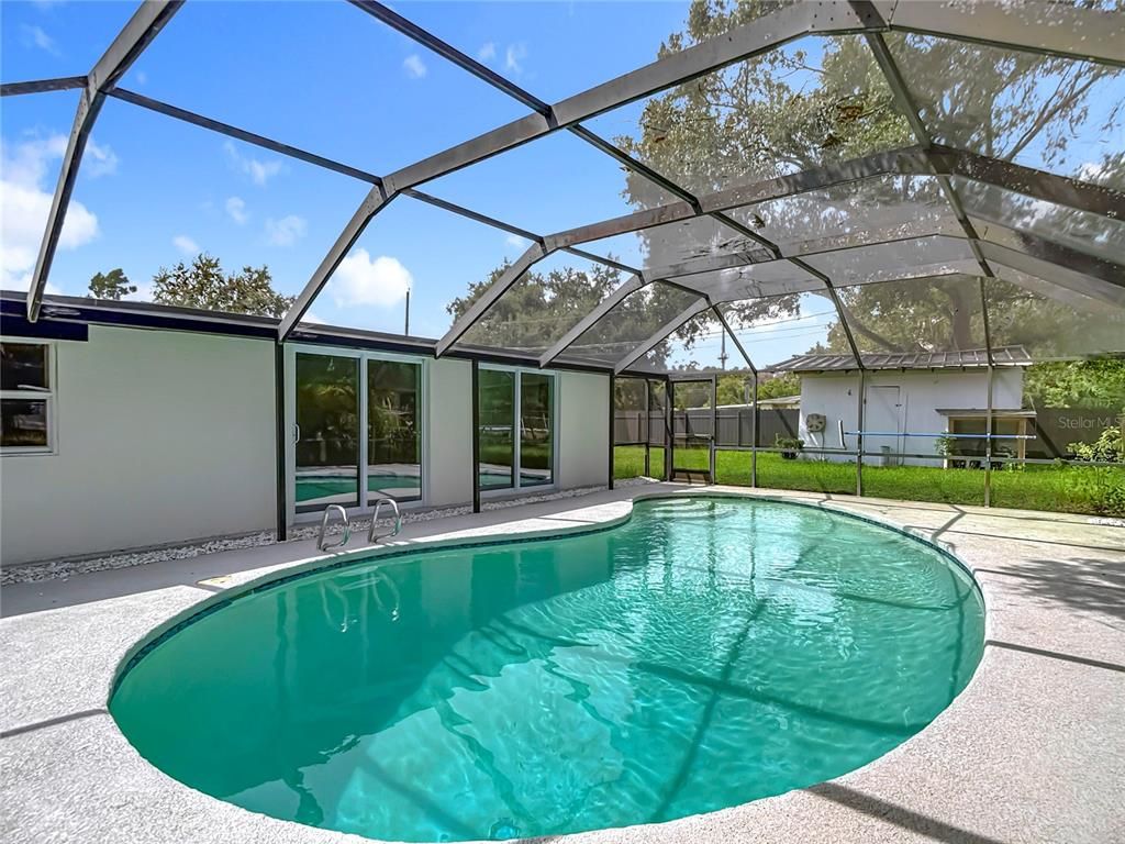 Glass Ceilings, Interior, Pool, Sun Room