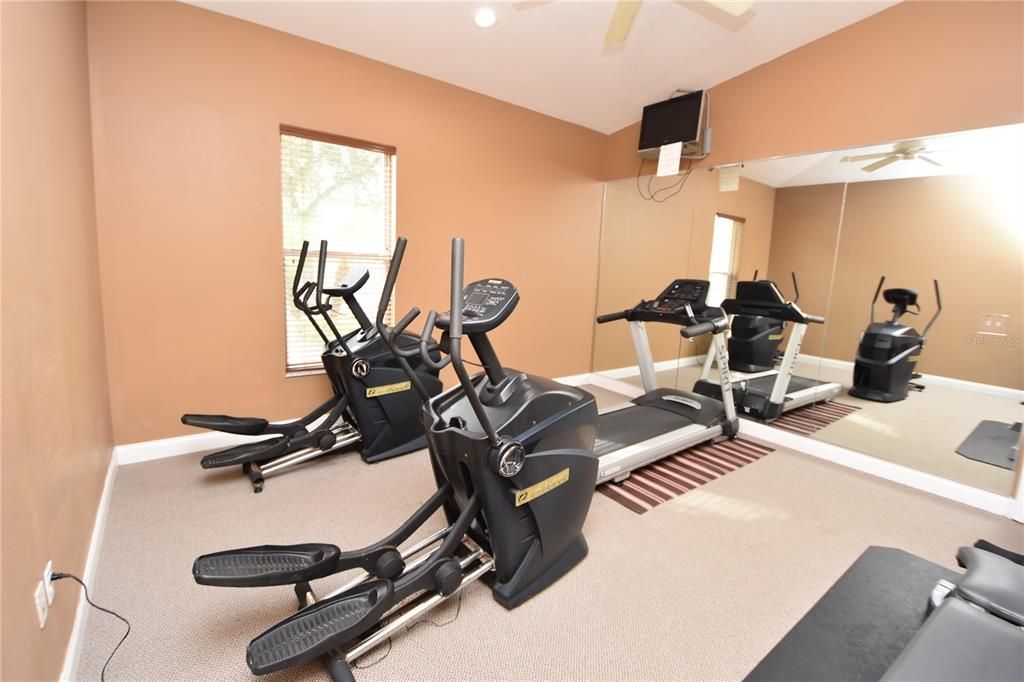 Fitness Equipment, Interior, Recessed Lighting