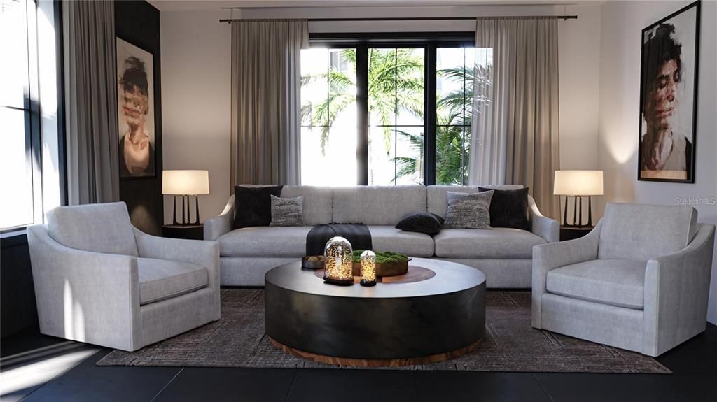Interior, Living room