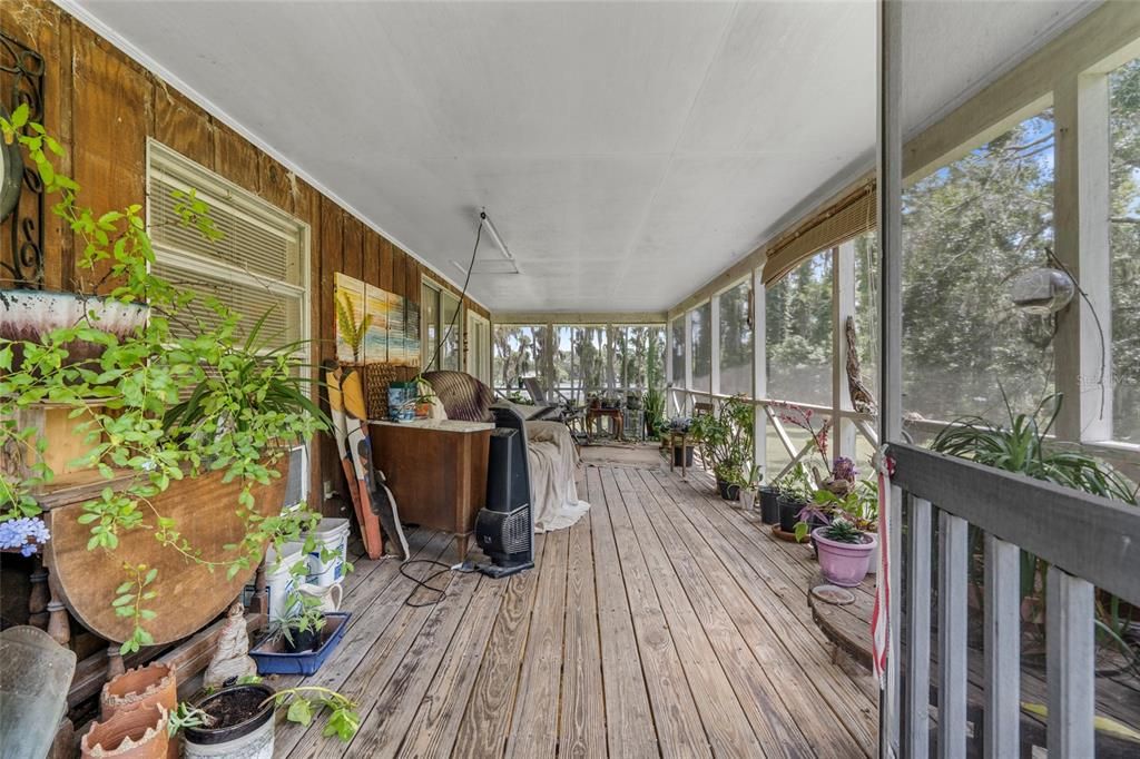 Interior, Sun Room, Wood Texture Flooring