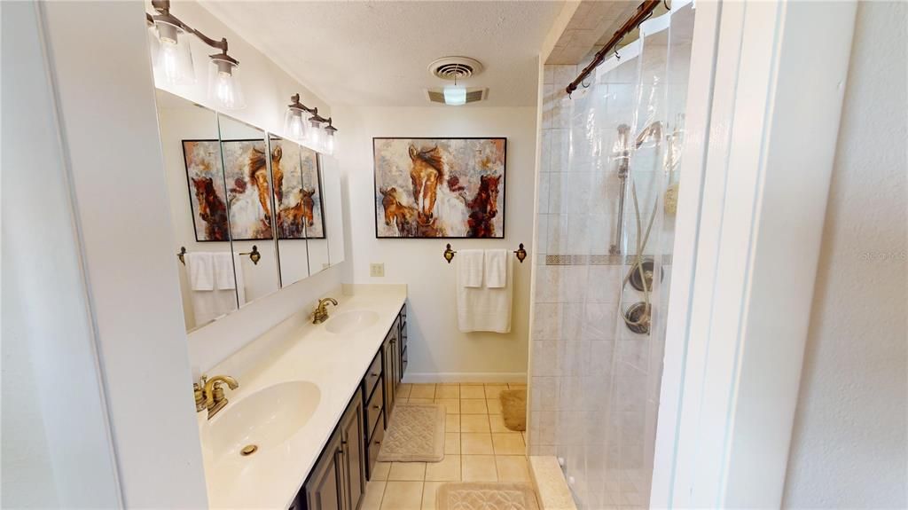 Bathroom, Dual Sink Vanities, Interior