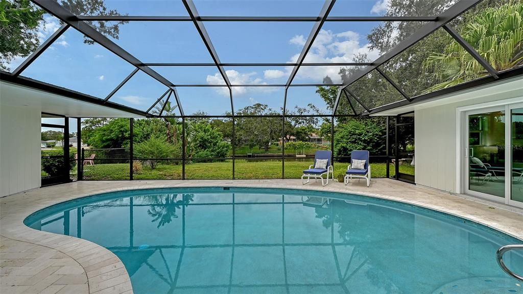 Glass Ceilings, Interior, Pool, Sun Room