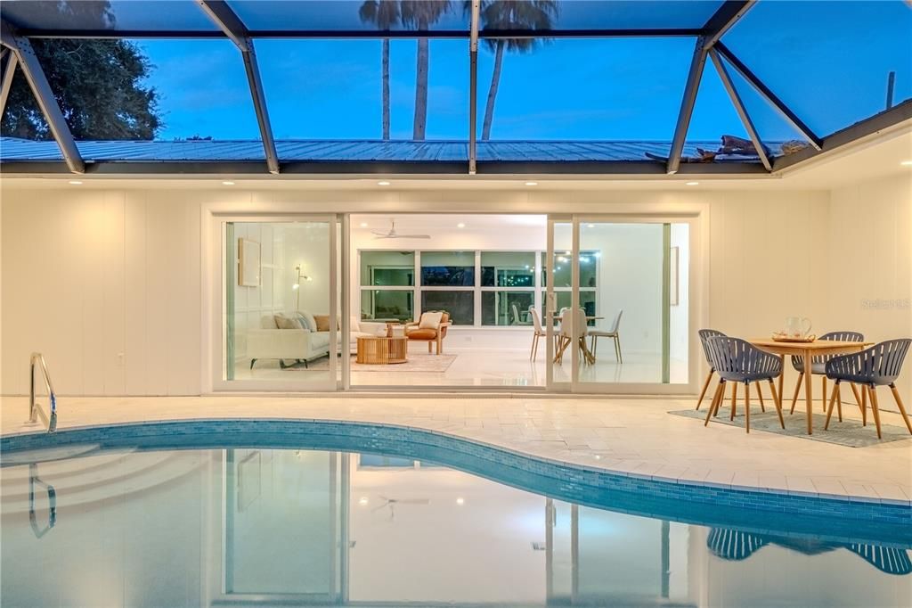 Glass Ceilings, Interior, Pool, Sun Room