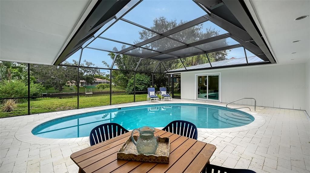 Glass Ceilings, Interior, Pool, Sun Room