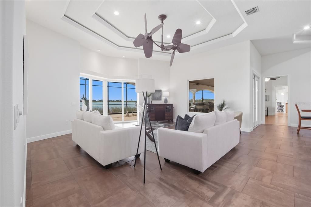 Interior, Living room, Recessed Lighting, Water
