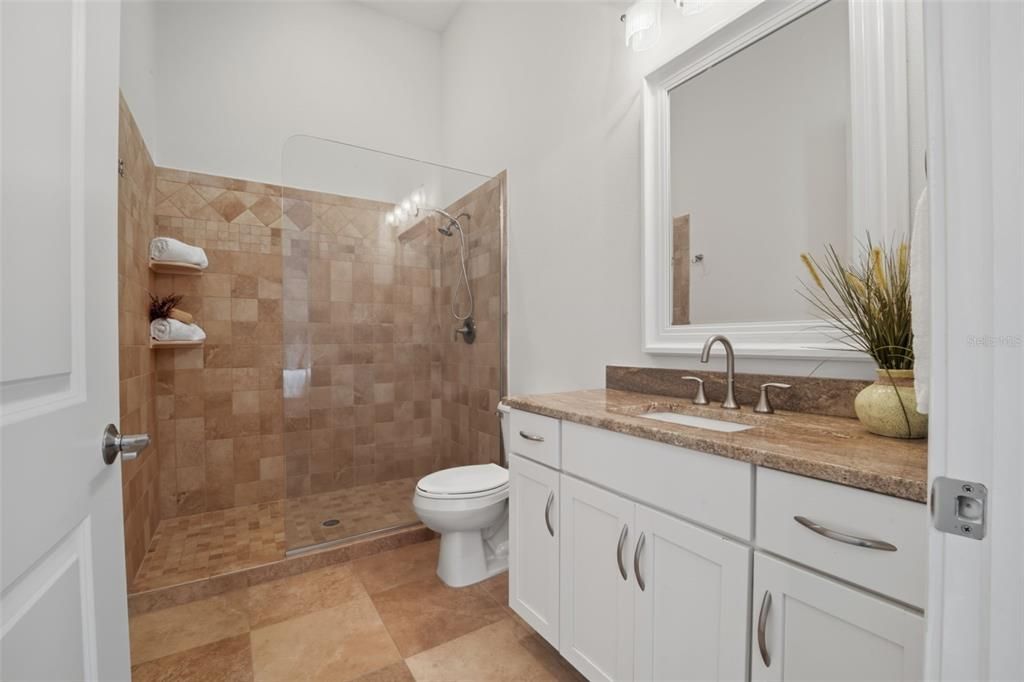Bathroom, Glass Shower, Interior
