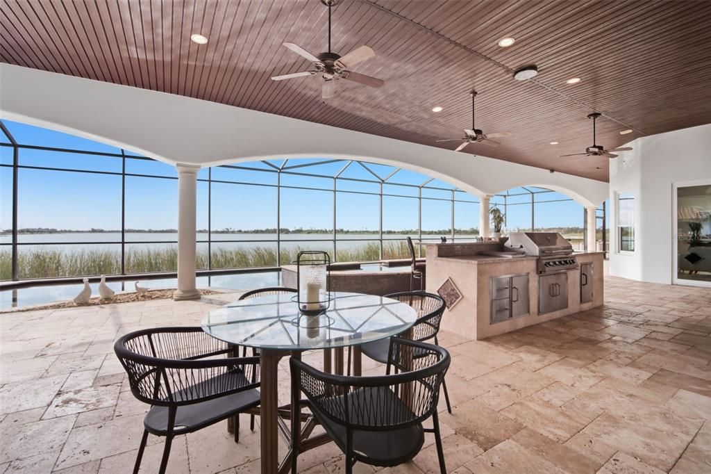Glass Ceilings, Interior, Pool, Recessed Lighting, Sun Room, Water