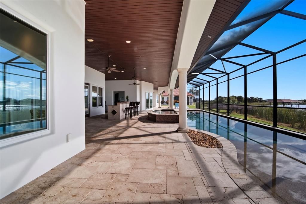 Glass Ceilings, Interior, Pool, Recessed Lighting, Sun Room