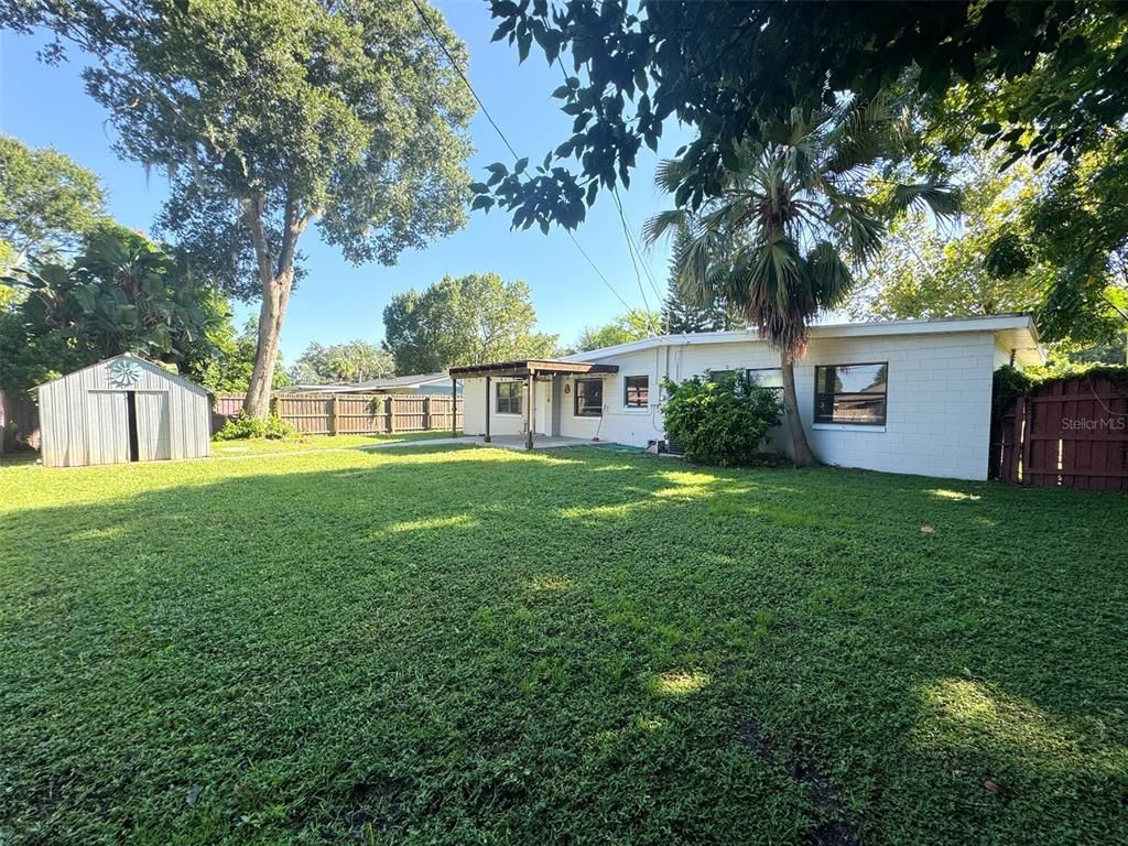 Backyard, Exterior