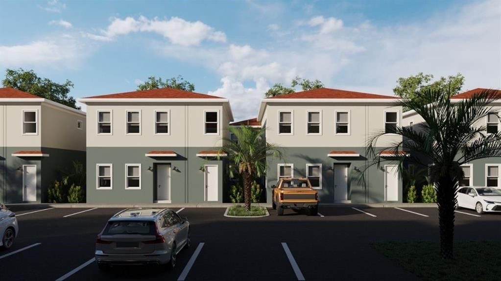 Exterior, Facade, Rowhouse