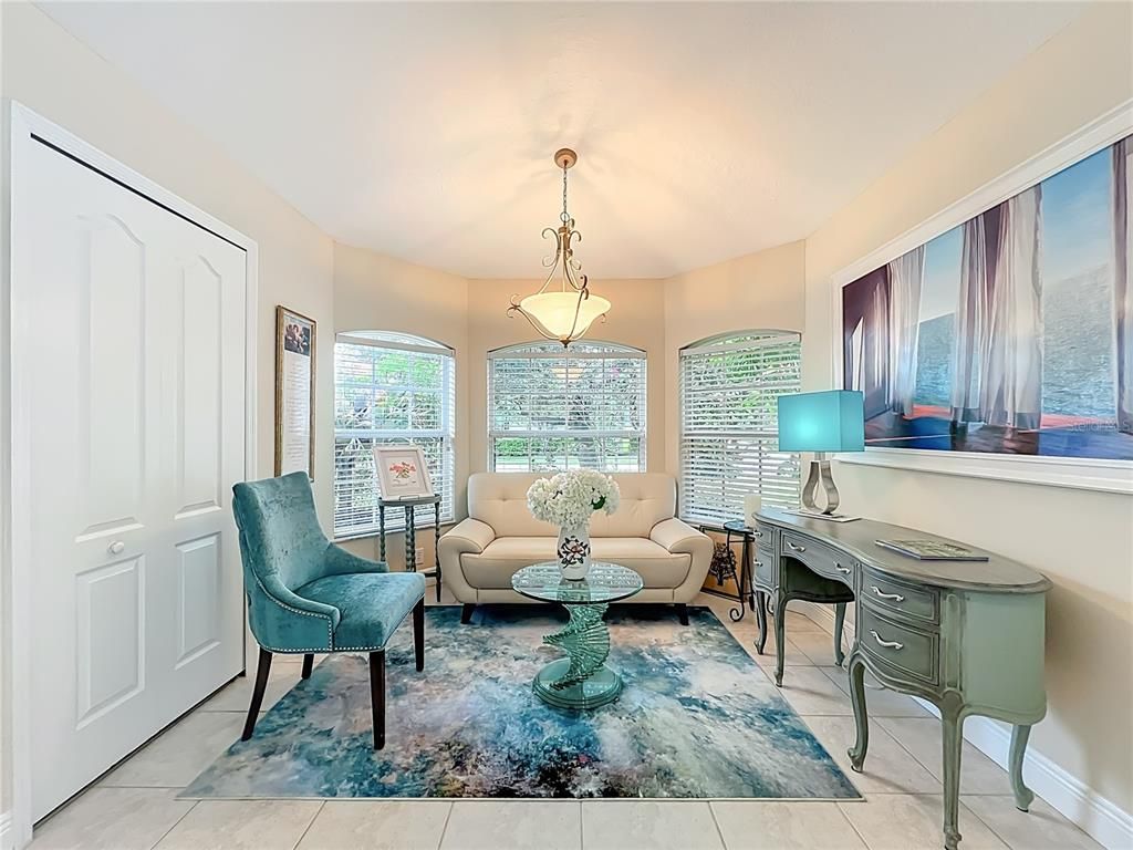 Home Office, Interior, Pendant Lights