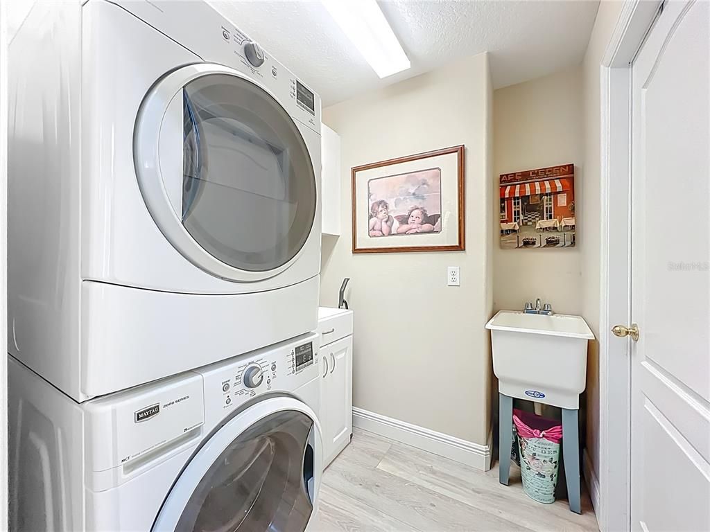 Interior, Utility Closets, Washer, Wood Texture Flooring