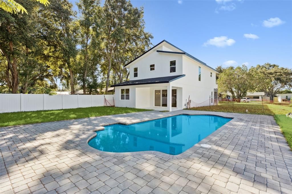 Backyard, Exterior, Pool