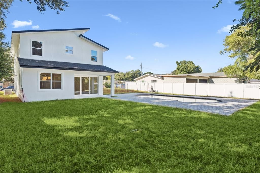 Backyard, Exterior